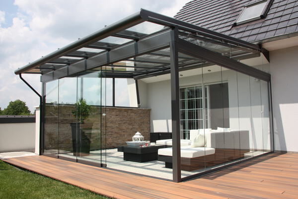 Erhardt T150 Terrassenüberdachung aus Alu