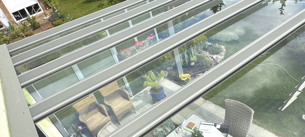 Alu Terrassenüberdachung Berlin Mahlsdorf