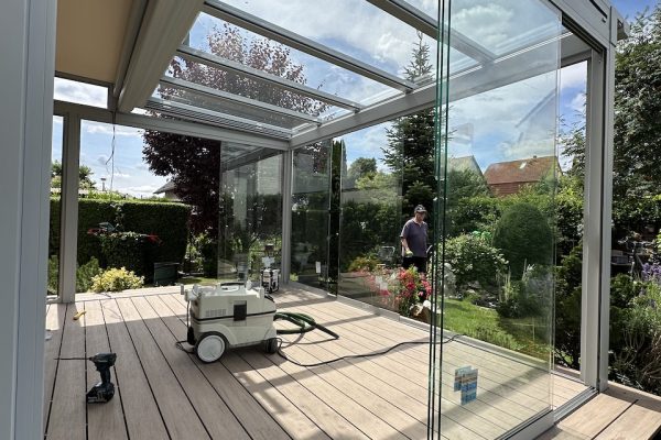 Terrassendielung UPM neu verlegt Berlin Biesdorf Terrassendielung UPM neu verlegt Berlin Biesdorf